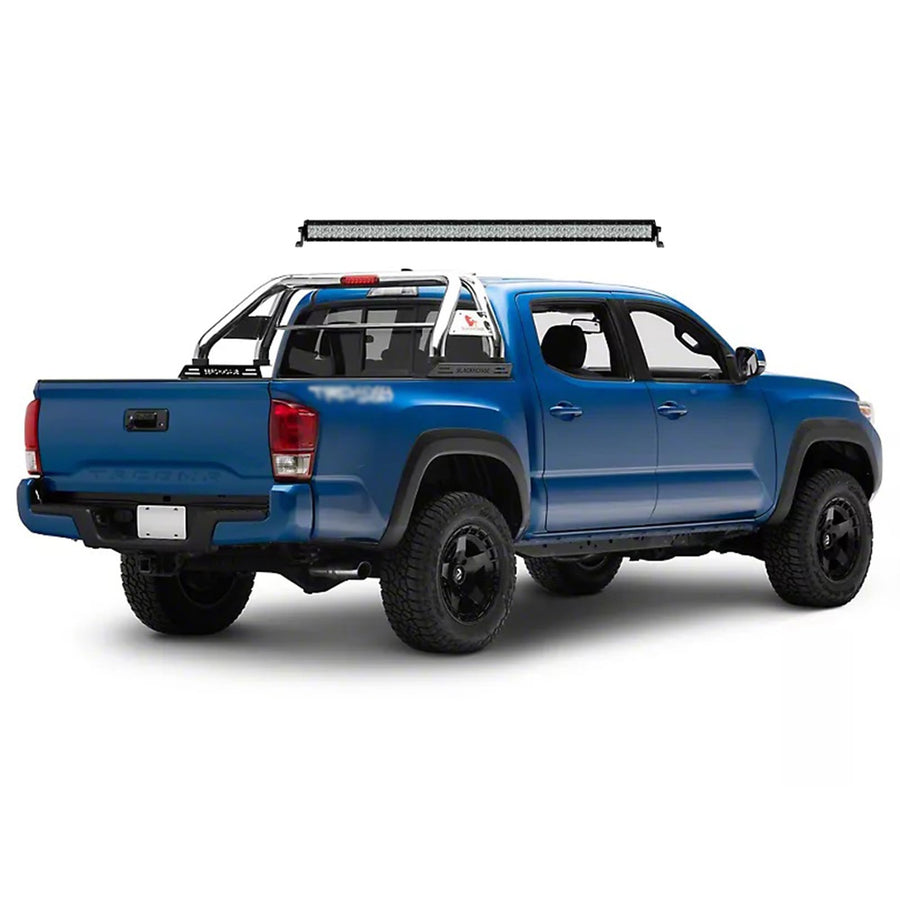 Classic Black Horse Roll Bar Stainless Steel Compatible with 2005-2021 Nissan Frontier