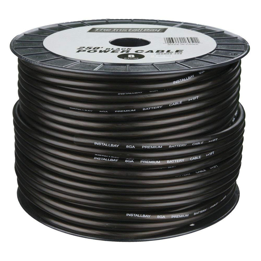 CCA Value Line Installbay - Power Cable 8 Gauge - 250 Feet (IBGN08-250)