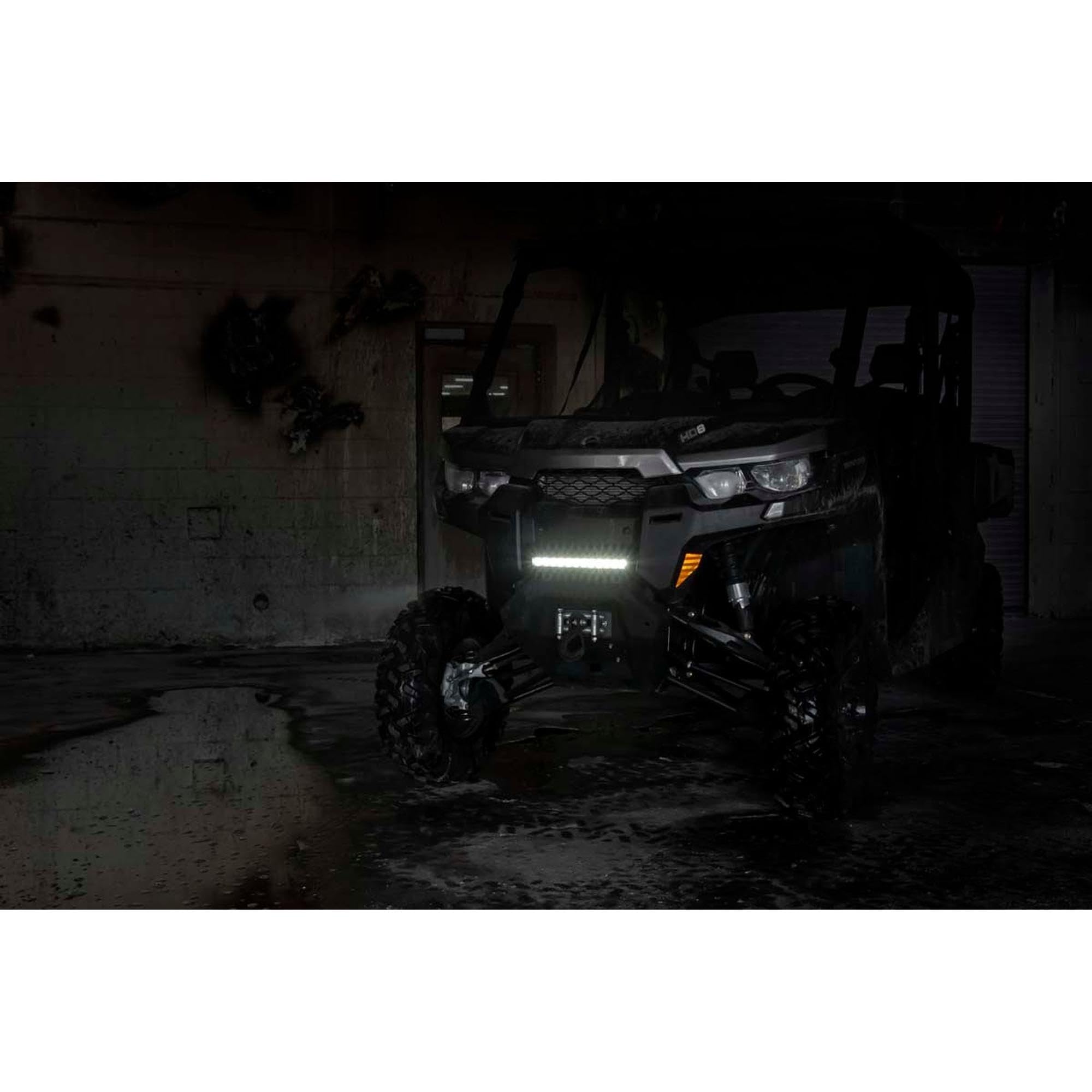 12" DRL LED Bumper Kit Rough Country for Can-Am Defender - 97004