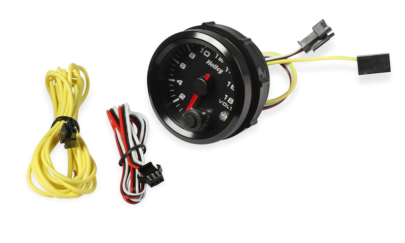 26-603 Holley Analog Style Voltage Gauge