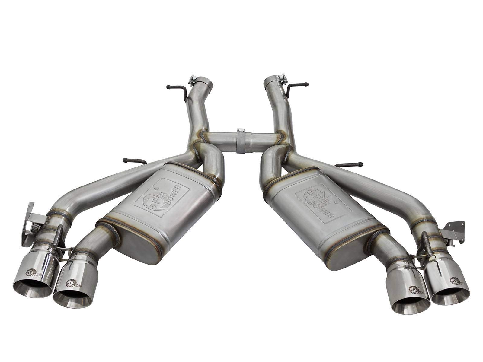 MACH Force-Xp Exhaust System aFe Power (for Chevrolet (3", Axle Back, Stainless Steel))