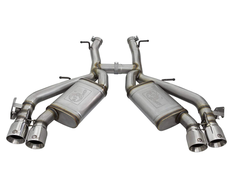 MACH Force-Xp Exhaust System aFe Power (for Chevrolet (3", Axle Back, Stainless Steel))