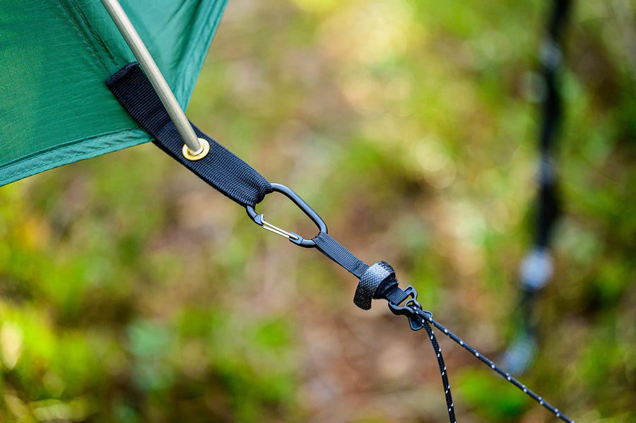Hammock Stabilizer Kit Lawson, Added Stability for Blue Ridge Camping Hammock, Easy Adjust Tensioners, Stakes, Paracord