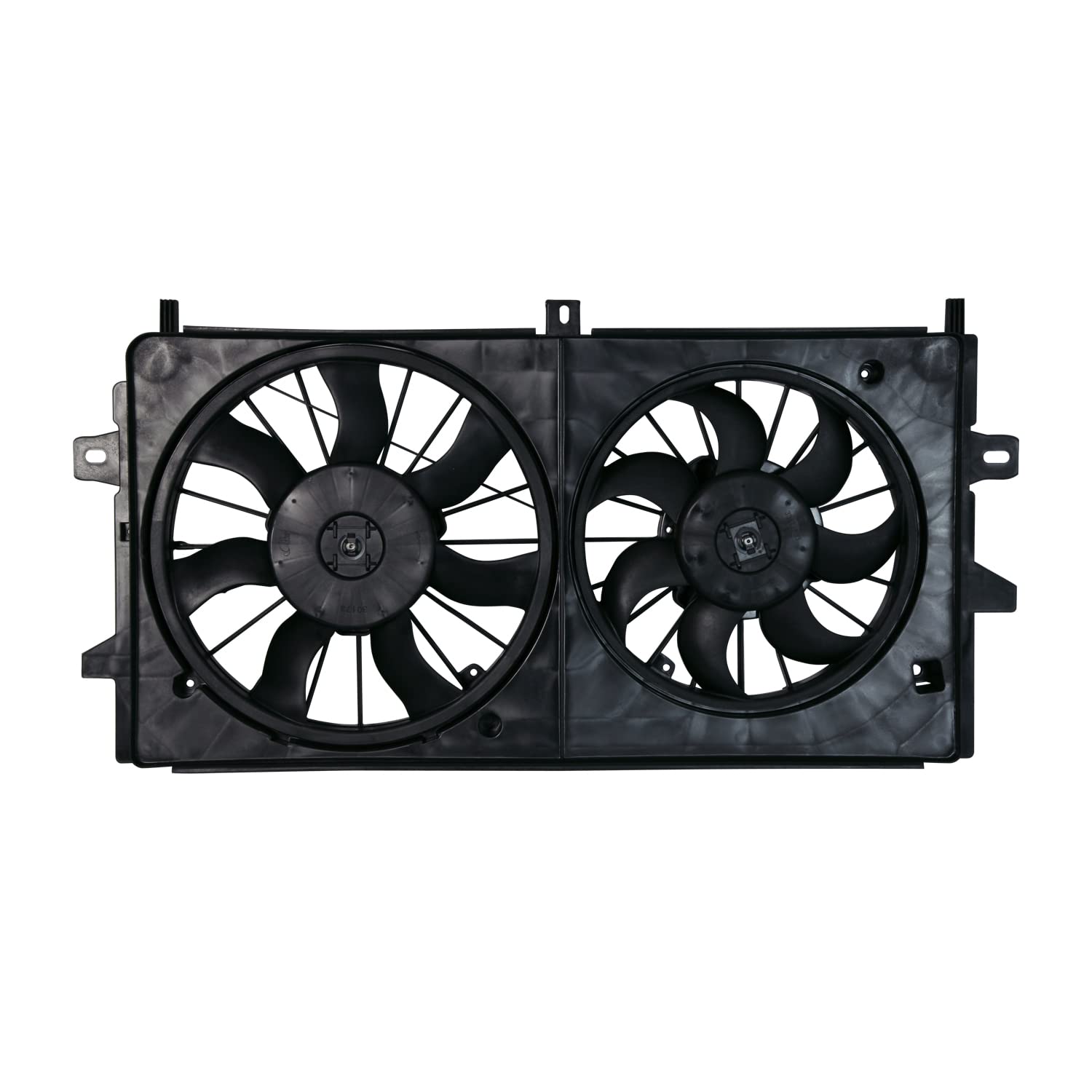 Cooling Fan Assembly TYC 621420 Compatible with 2006-2011 Chevrolet Impala, Black