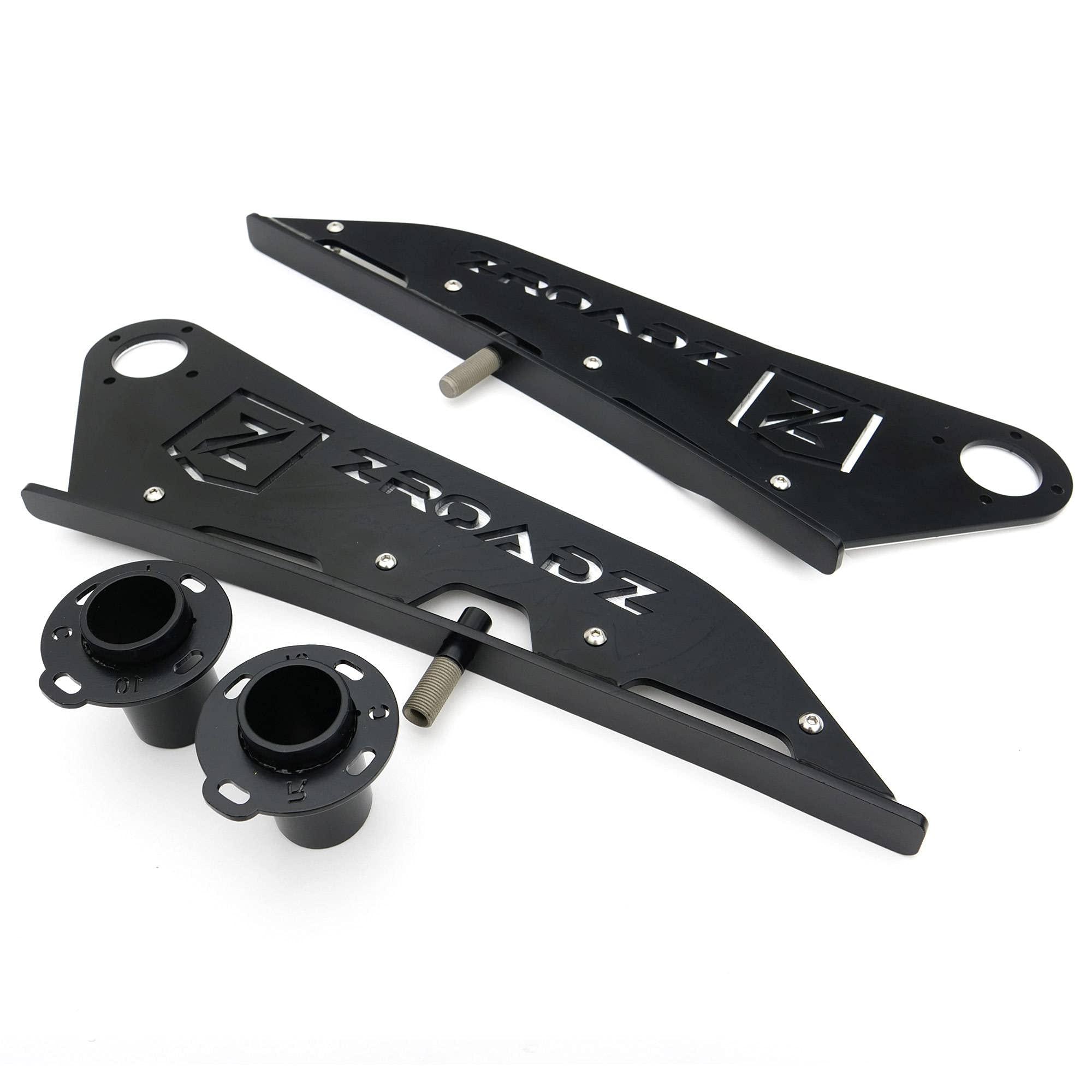 ZROADZ LED Front Roof Mounting Bracket - Compatible w/ 2005-2022 Toyota Tacoma - to Mount (1) 40 Inch ZROADZ or similar style Curved Light Bar (Not Included) - PN #Z339401