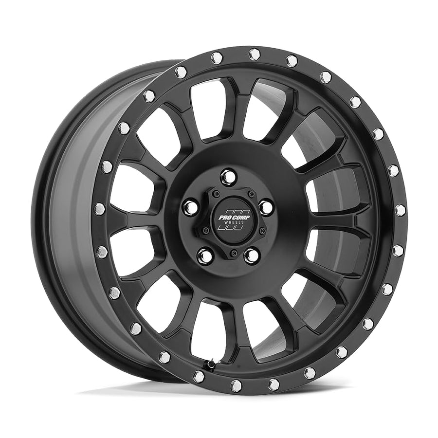 ROCKWELL Pro Comp Alloys 17X8.5 5X127 4.5 0mm SATIN BLACK - PXA5034-78573