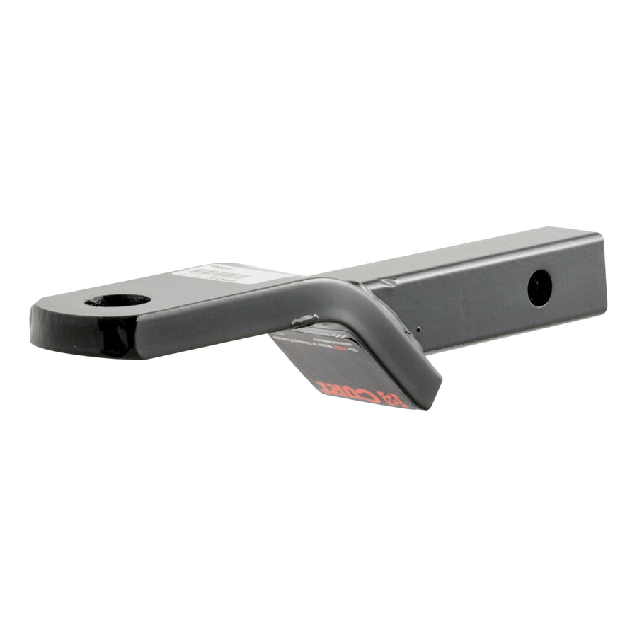 CURT Class 2 Trailer Hitch Ball Mount, 1-1/4-Inch Receiver Fits, 3,500 lbs, 3/4-Inch Hole, 1-Inch Drop, 3/8-Inch Rise