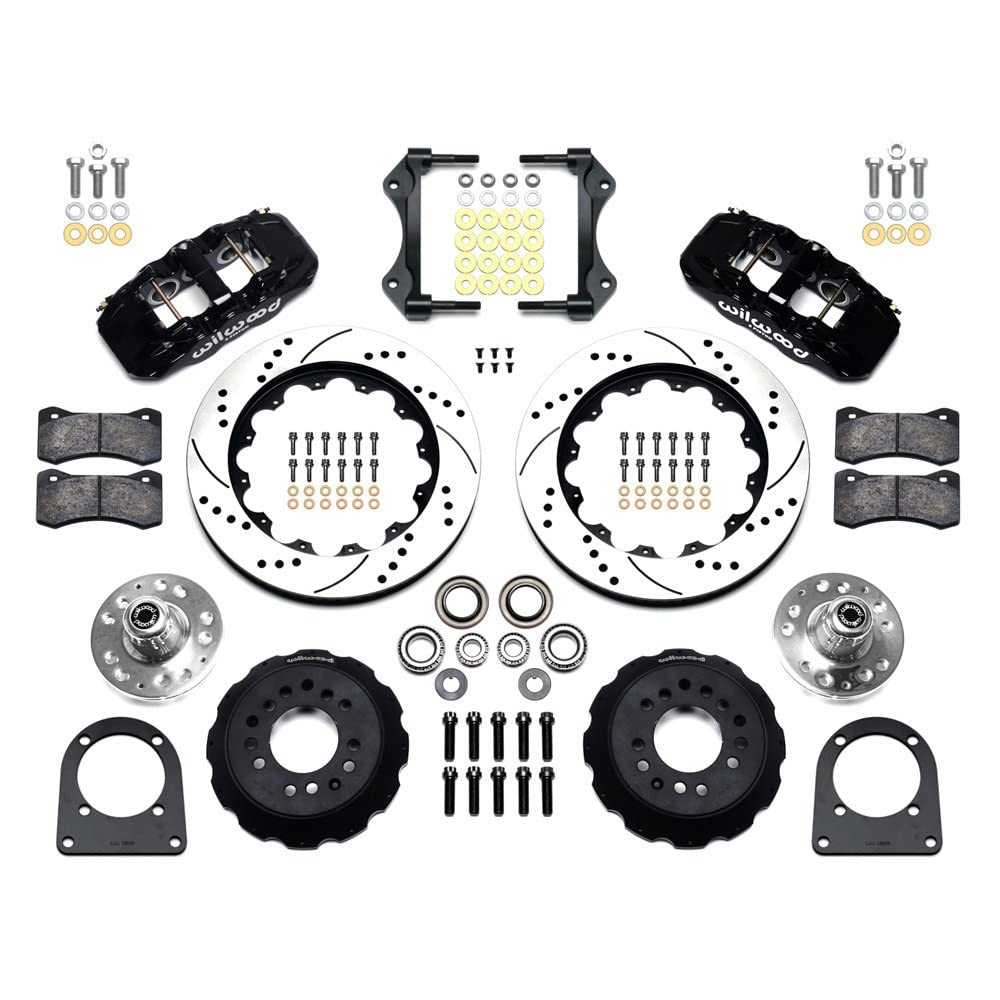 Front Hub Kit AERO6, 14.00", Drilled