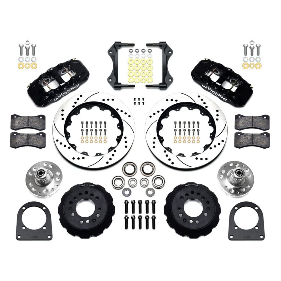 Front Hub Kit AERO6, 14.00", Drilled