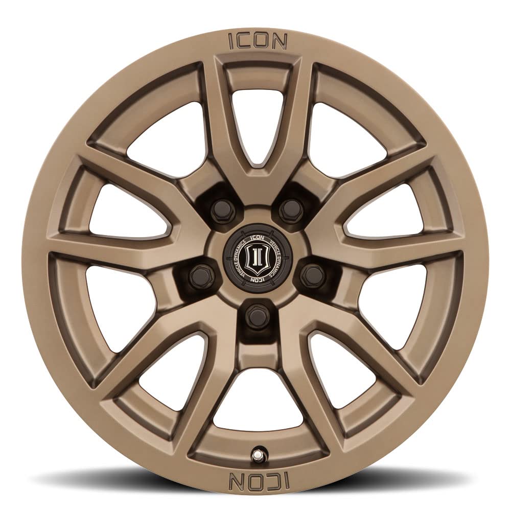 Vector 5 ICON Alloys, Bronze, 17 x 8.5/5 x 150, 25mm Offset, 5.75" BS, 2617855557BR