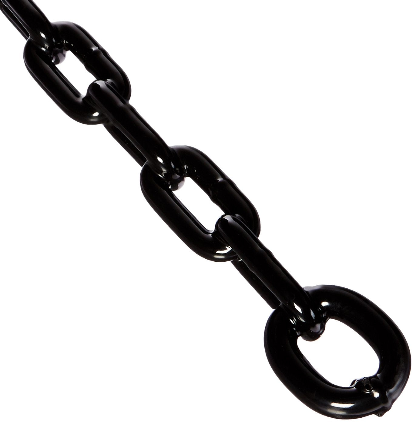 30033849 Greenfield-2116-B PVC Coated Anchor Chain, Black, 5/16" x 5'