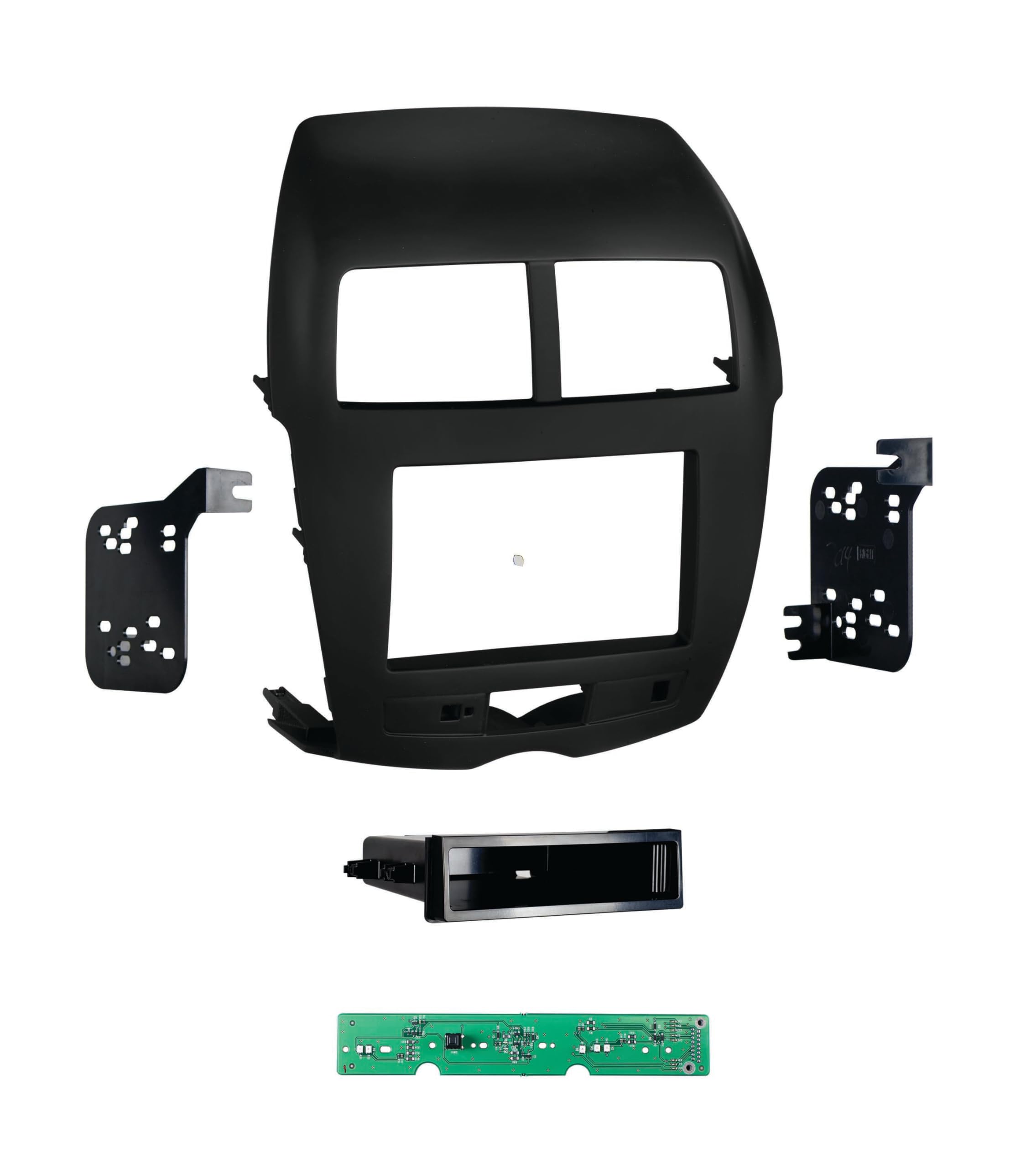 Metra Electronics 99-7014B Dash Installation Kit Single/Double DIN for 2011-Up Mitsubishi Outlander Sport Vehicles