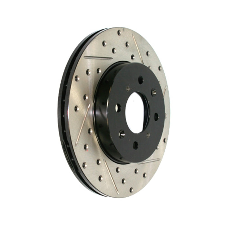 Sport Drilled/Slotted Brake Rotor StopTech 127.40021R (Front Right), 1 Pack