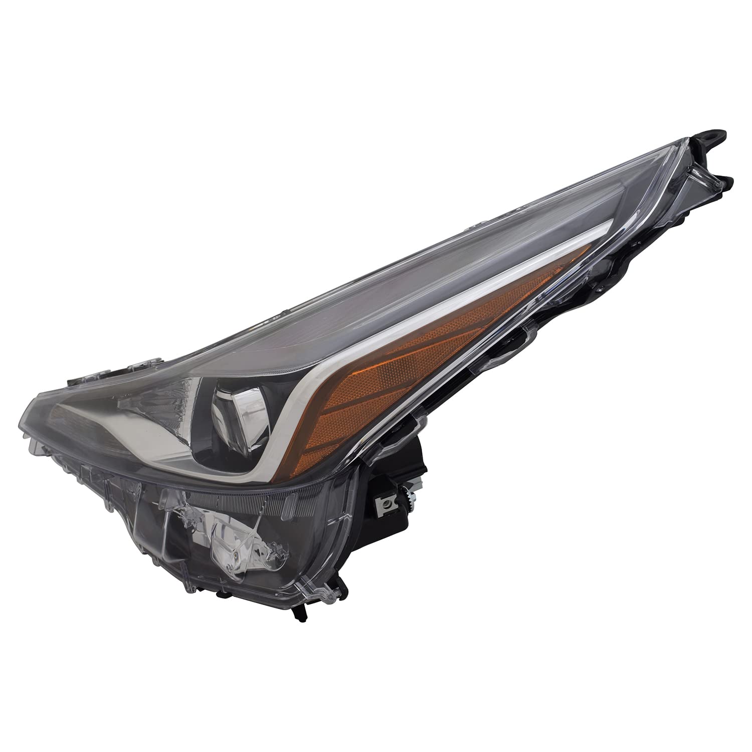Left TYC Headlight Assembly Compatible with 2019-2021 Toyota Prius