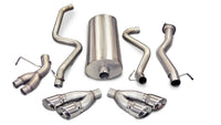 Pro Series CORSA 14893 Split Side Exit Catback Exhaust System with Twin Side Swept 4" Tips