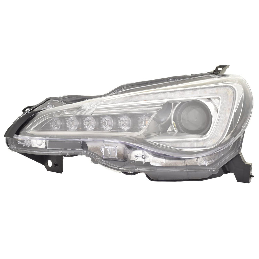 DEPO Automotive ACK for Subaru BRZ 17-20 Headlight LED RH Passenger Side Replaces OEM: 84002CA382 Partslink: SU2503165