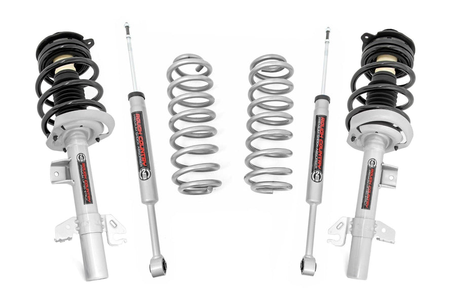 2" Rough Country Lift Kit w/N3 Struts for 2014-2023 Jeep Cherokee KL - 60431