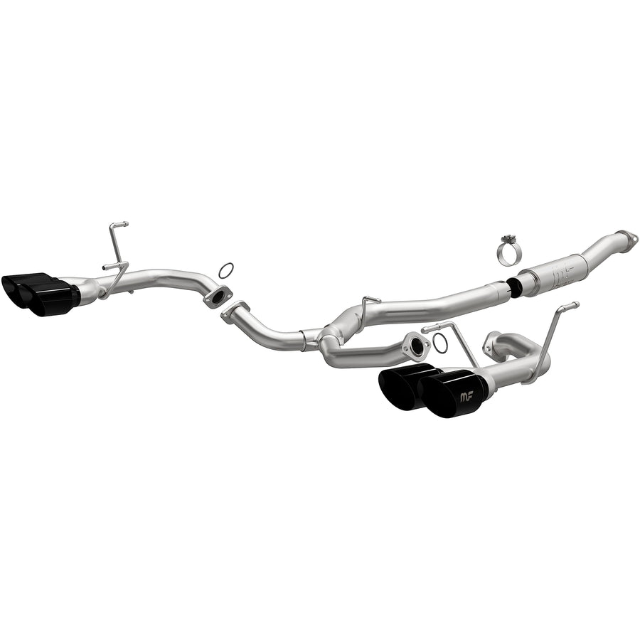 Performance Exhaust System MagnaFlow 19608: Cat-Back, Competition Series, For 2022-2025 Subaru WRX 2.4L, Quad Split Rear Exit Style