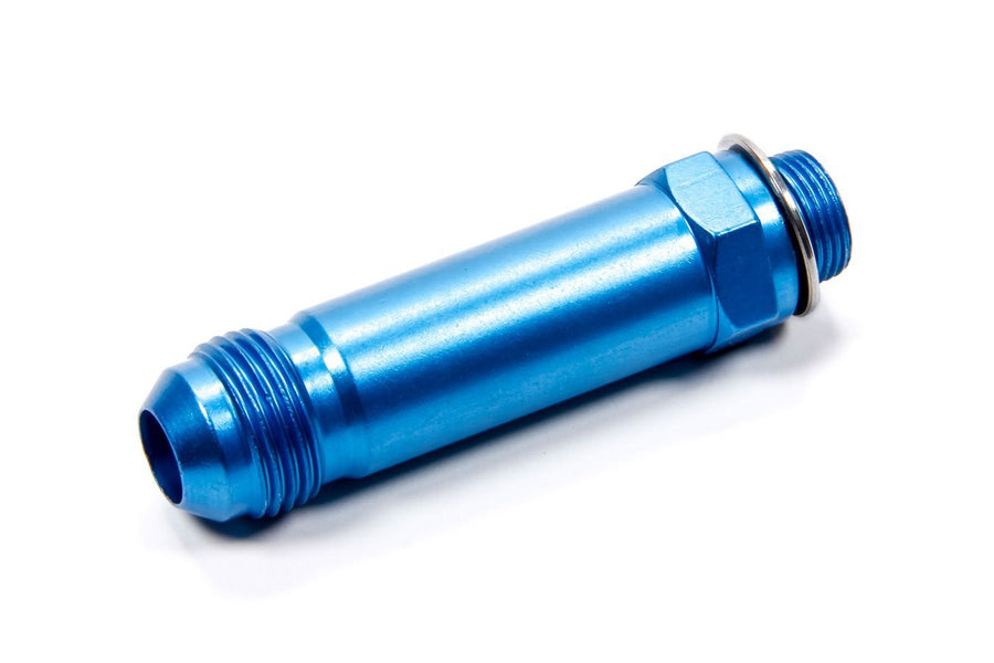 8AN Fragola x 9/16-24 Carb Adapter Long 3in