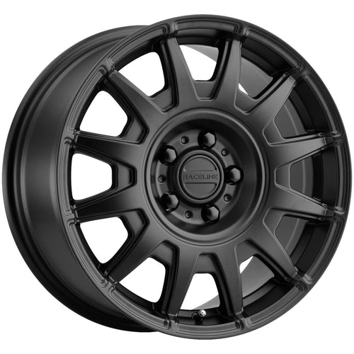 Aero Raceline Wheels 401 Satin Black Wheel (18 x 8. inches /5 x 108 mm, 40 mm Offset)