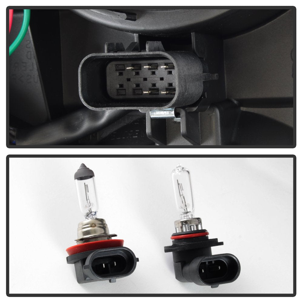 OEM Style Xtune Headlight (HD-JH-CS14-OEBK-L) (POE)