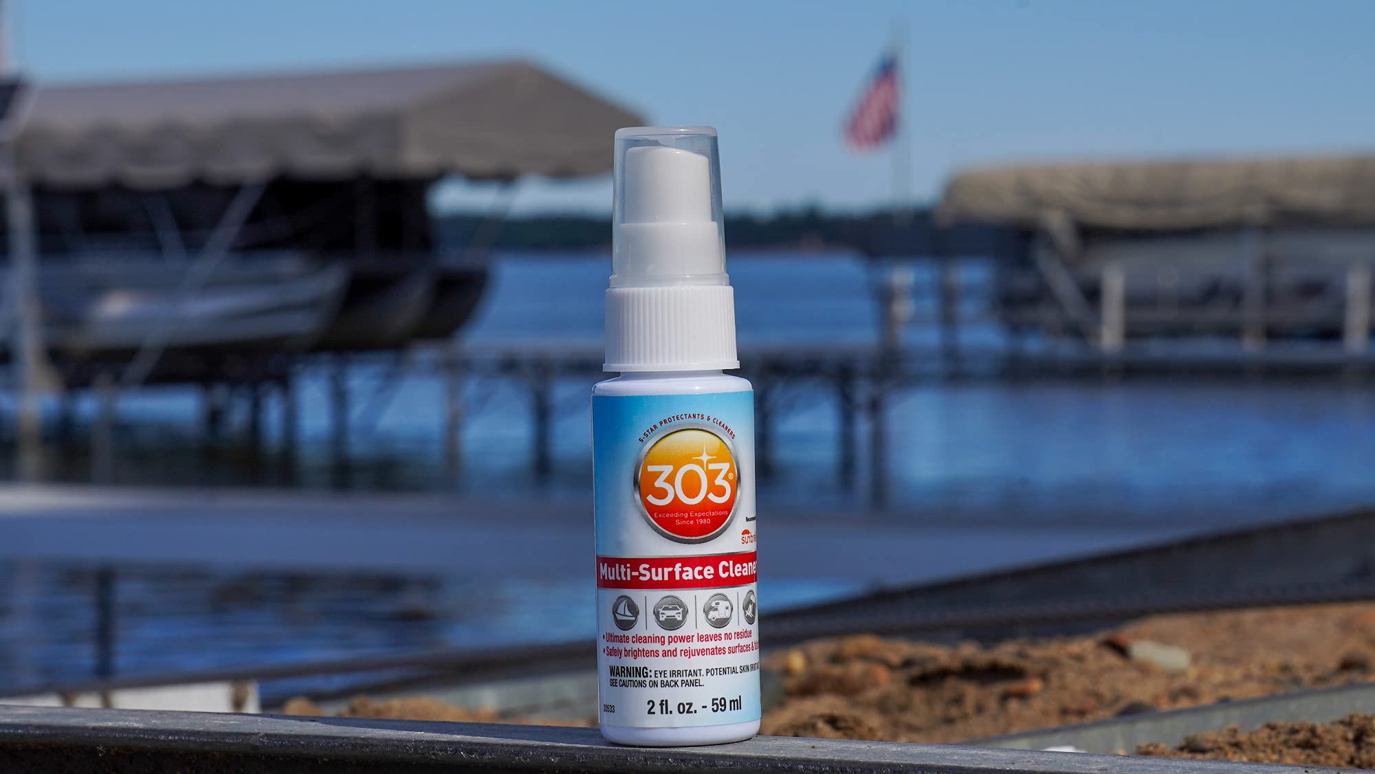 Multi Surface Cleaner Spray 303 Products-30501, All Purpose Cleaner for Home, Patio, Car Care and Outdoor, 2 fl. oz.