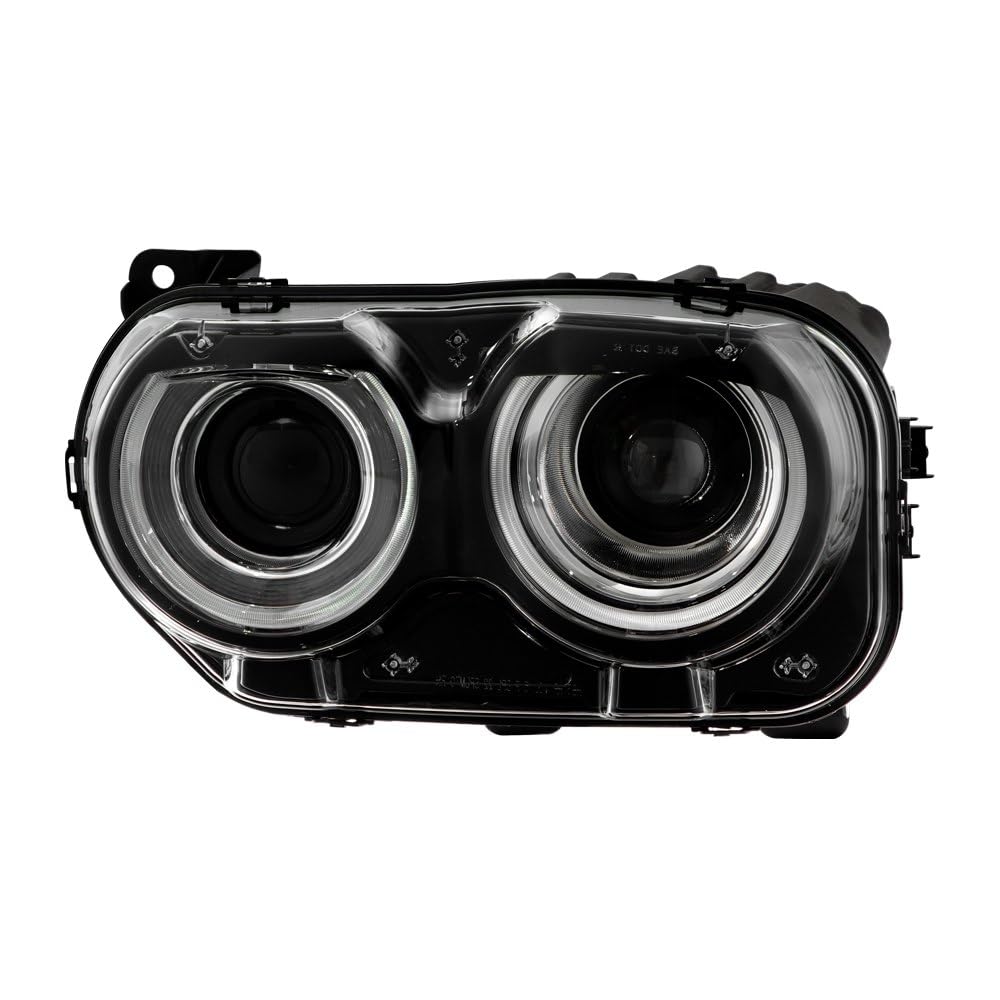 Dodge Challenger Spyder (POE) 15-21 Halogen w/LED DRL Headlight - Low Beam-HB3(Included) ; High Beam-HB3(Included) ; Signal-LED - OE Left CH2502267