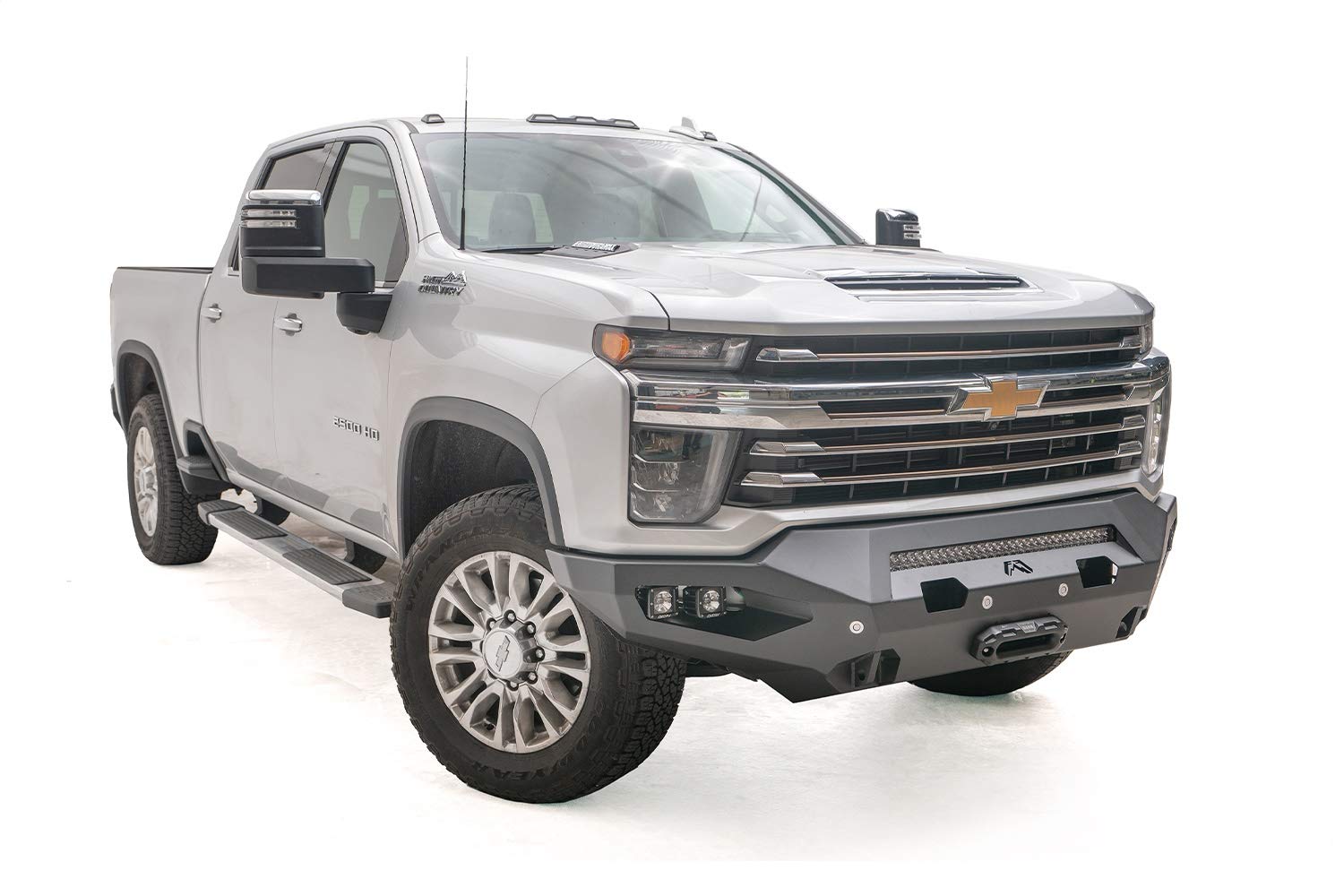 Fab Fours Matrix Full Width Raw CH20-X4951-B Winch HD Bumper