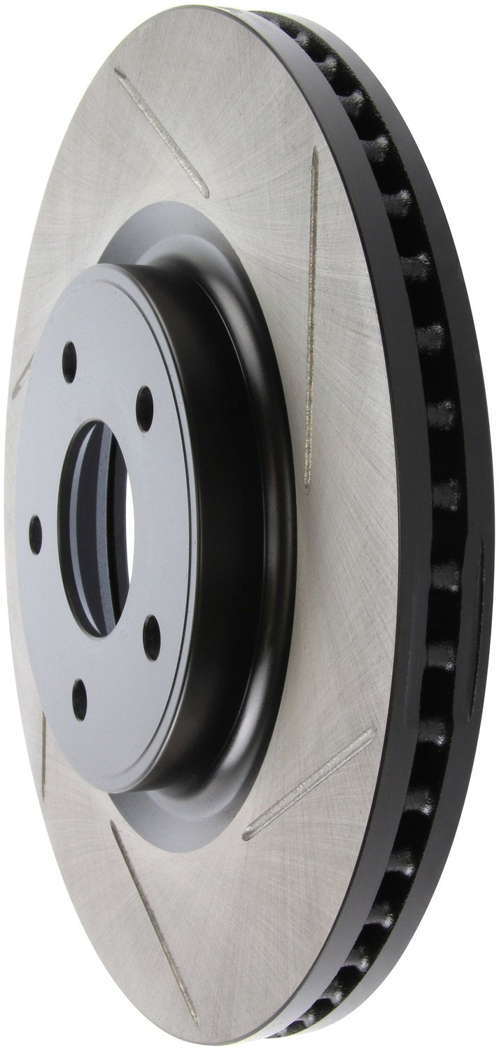 Front Left StopTech 126.42120SL Sport Slotted Brake Rotor