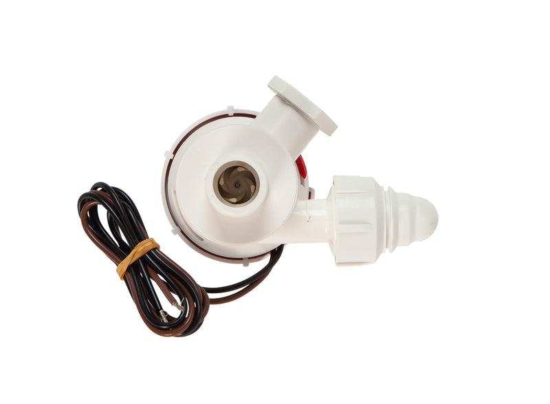 Tsunami Mk2 Aerator Pump Attwood 5643-4 T500, 12V, 500 GPH, Seacock with Fittings (Elbow & Straight), Direct Replacement for Attwood 4643-7