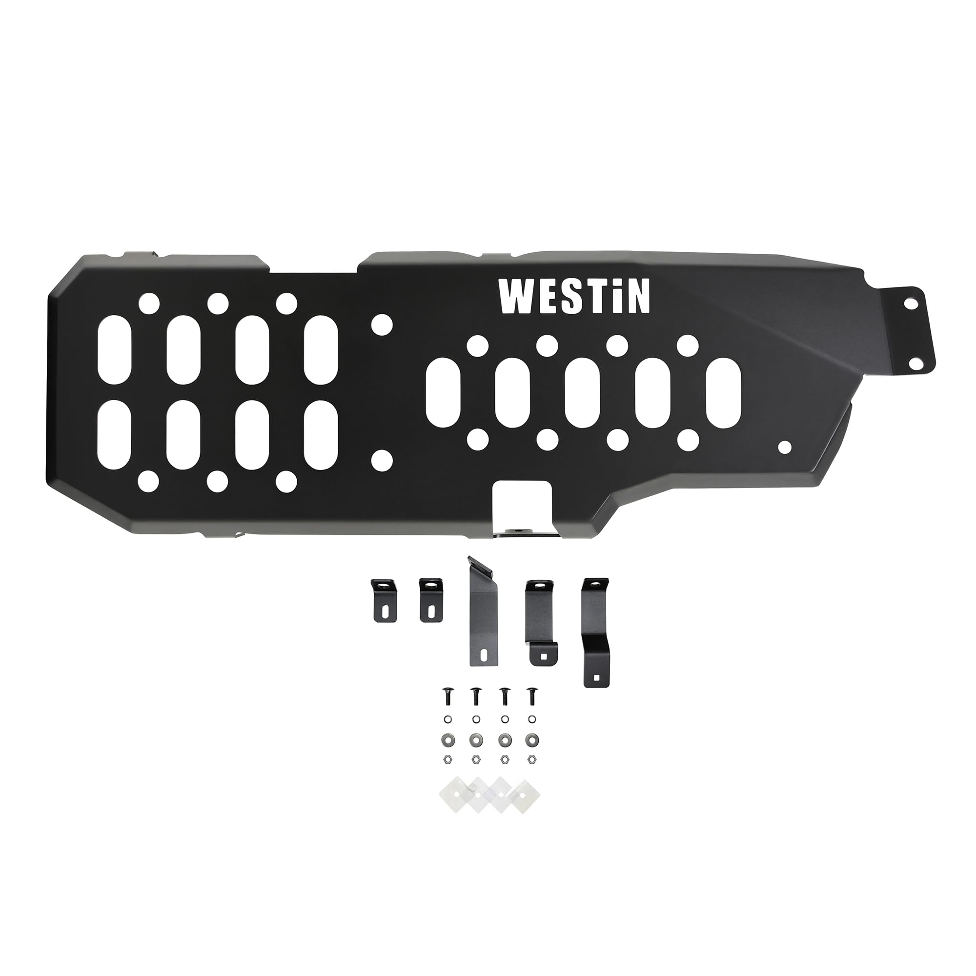Gas Tank Skid Plate Westin 42-21005 fits 2007-2018 Wrangler JK 2Door