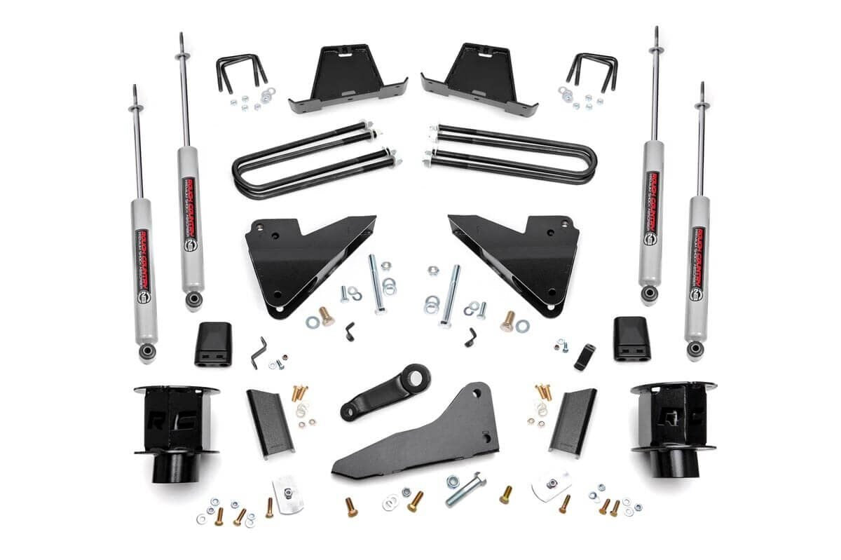 5" Rough Country Lift Kit for 2013-2015 Ram 3500 4WD | Single Rear Wheel - 35620