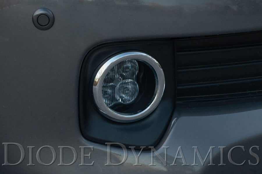 Diode Dynamics Fog Light Kit SS3 LED compatible with Lexus IS250C A/T Convertible 2012-2014, Yellow SAE Sport with Backlight