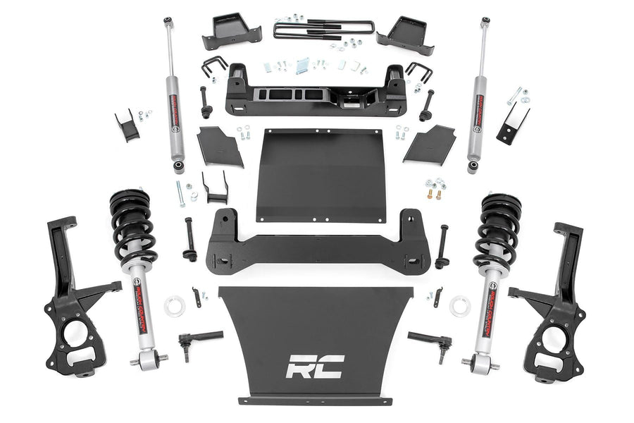 6" Rough Country Lift Kit w/N3 Struts for 2019-2024 Chevy Silverado 1500-21732