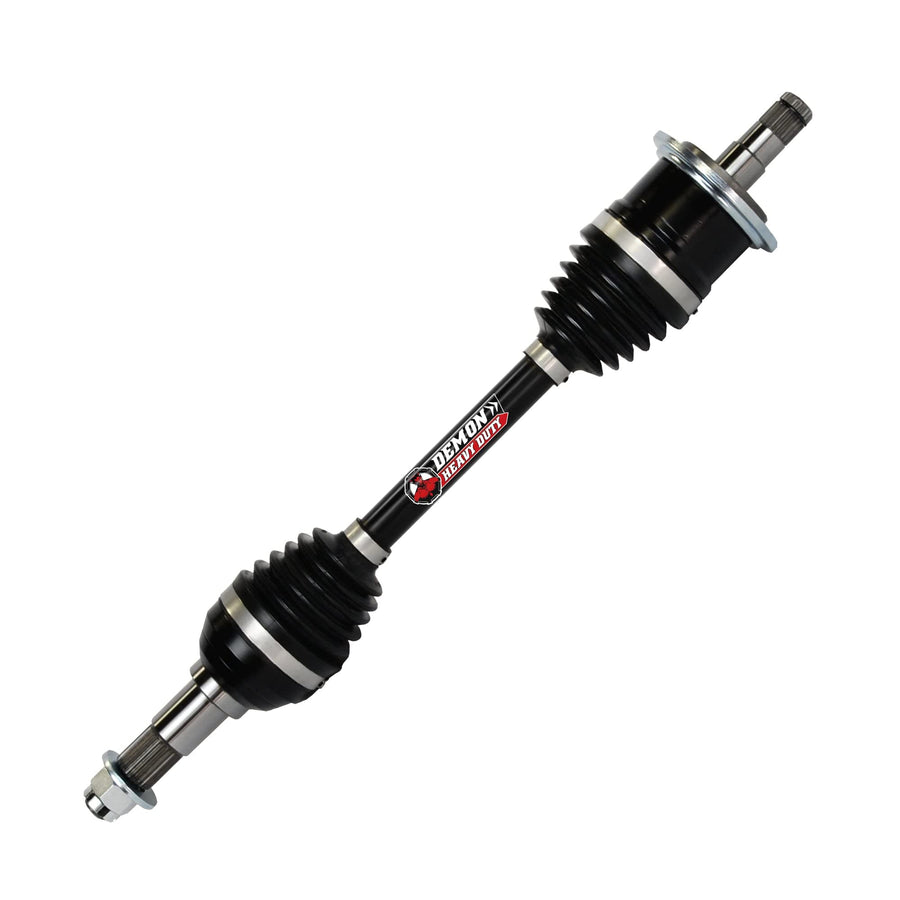 Demon Front Left Heavy Duty Powersports Axle for Can Am Outlander/Renegade, Made Up of 4340 Chromoly Steel, In Dual Heat Treated High Strength (See Descrition for Fitments) OEM: 705402237