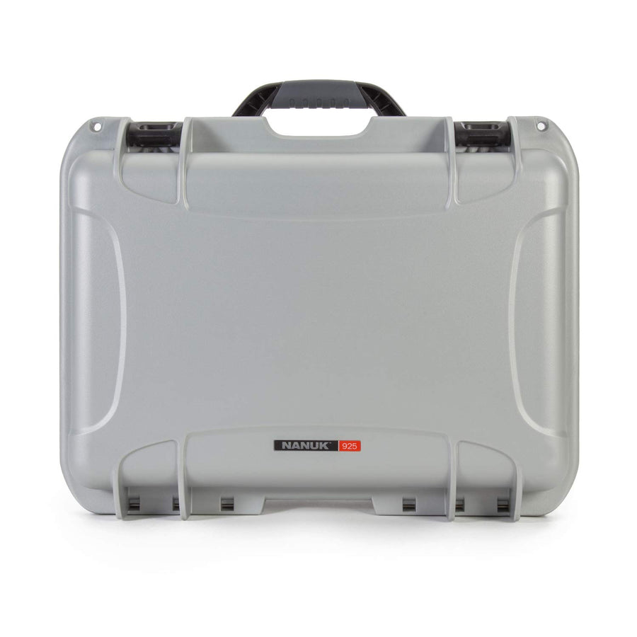 925 Nanuk Waterproof Carry-on Hard Case with Foam Insert for Canon, Nikon - 1 DSLR Body and Lens/Lenses - Silver (925-EDSLR5)