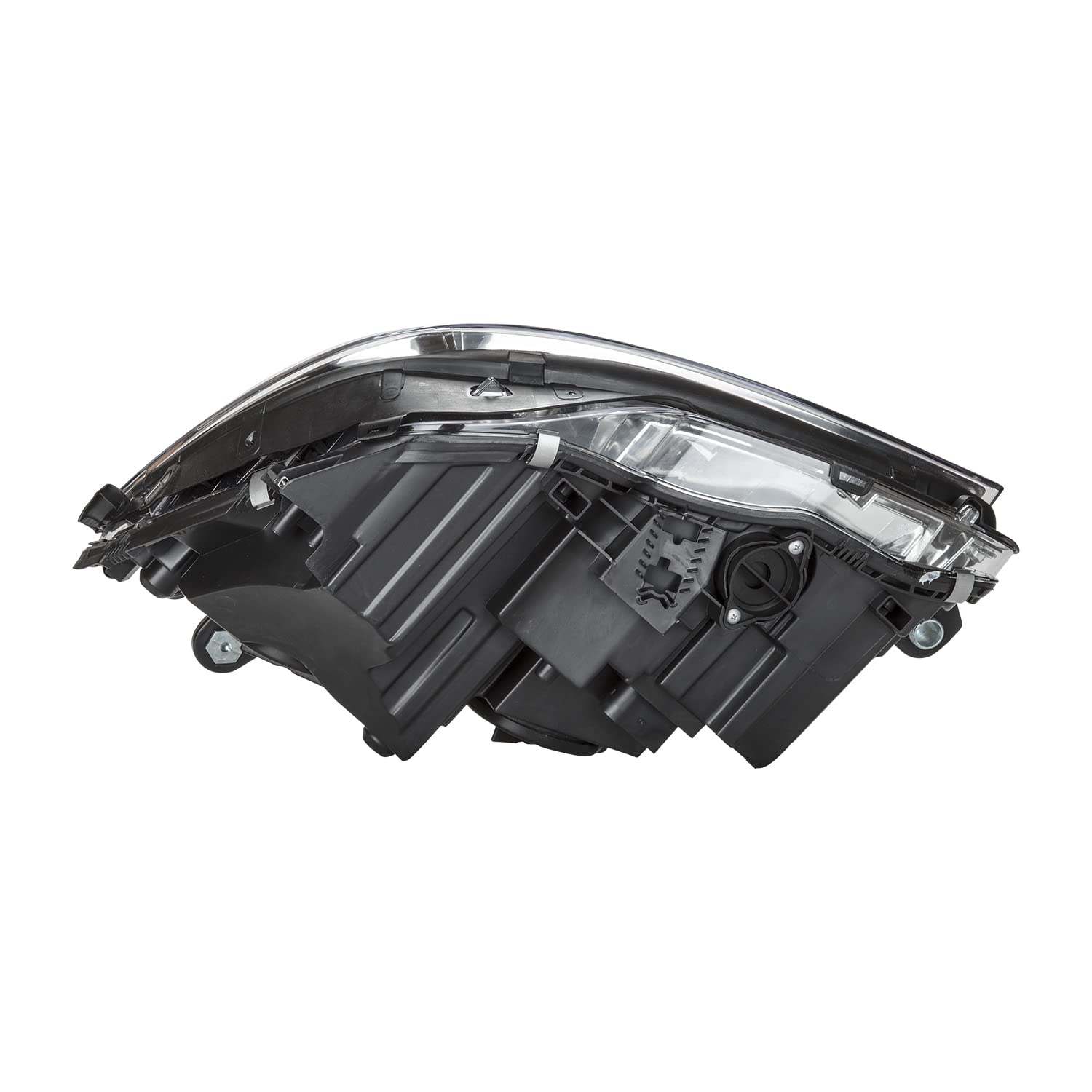 Right TYC Headlight Assembly Compatible with 2012-2015 Mercedes Benz C-Class