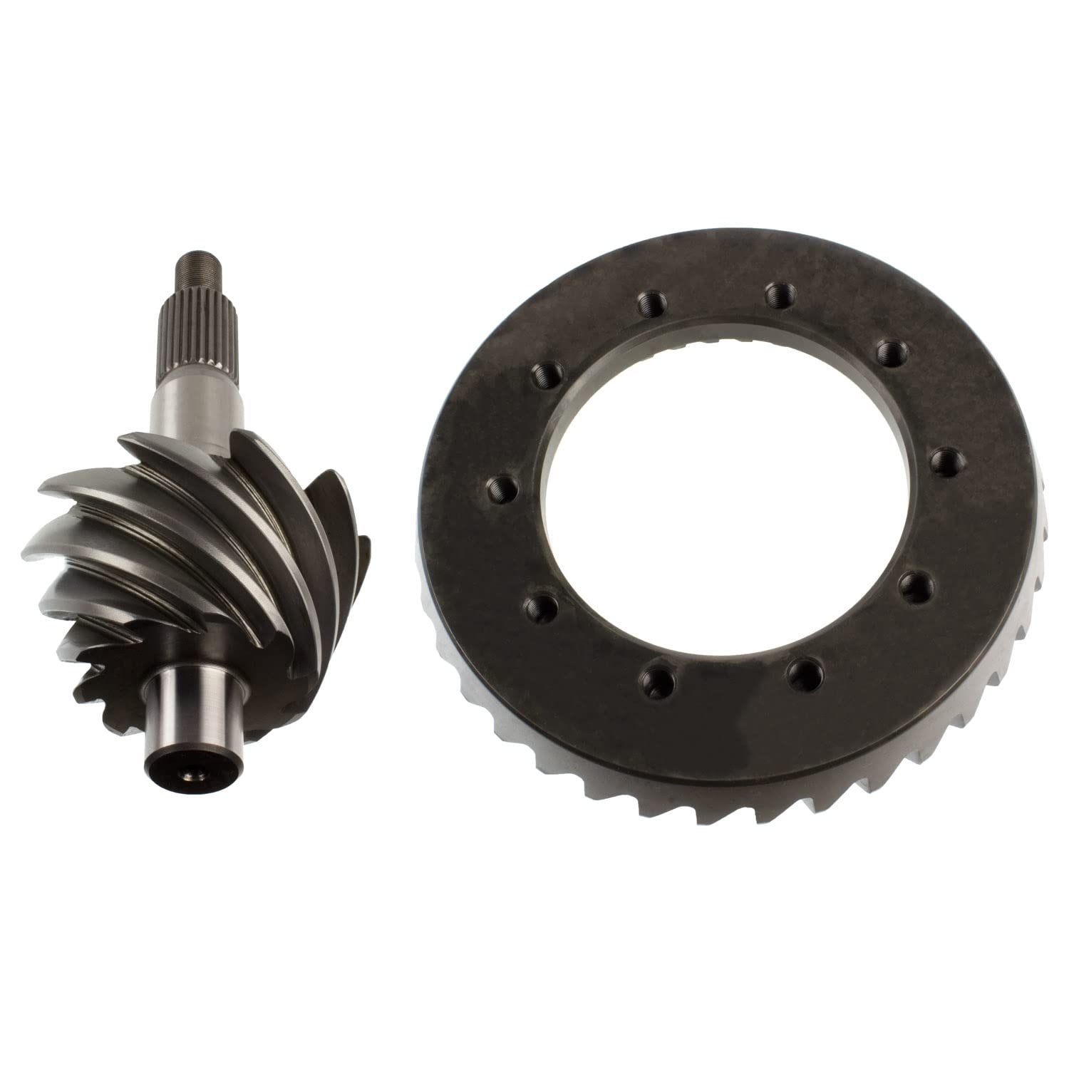 Differential Ring & Pinion EXCEL F9370, For Ford 9", Gear Ratio 3.70, 10-Bolt, 28 Spline, 10 Pinion & 37 Ring Tooth Fits Ford Bronco, F-150, Mustang, Thunderbird, Rep. SVL 2020624, USA Standard 6137
