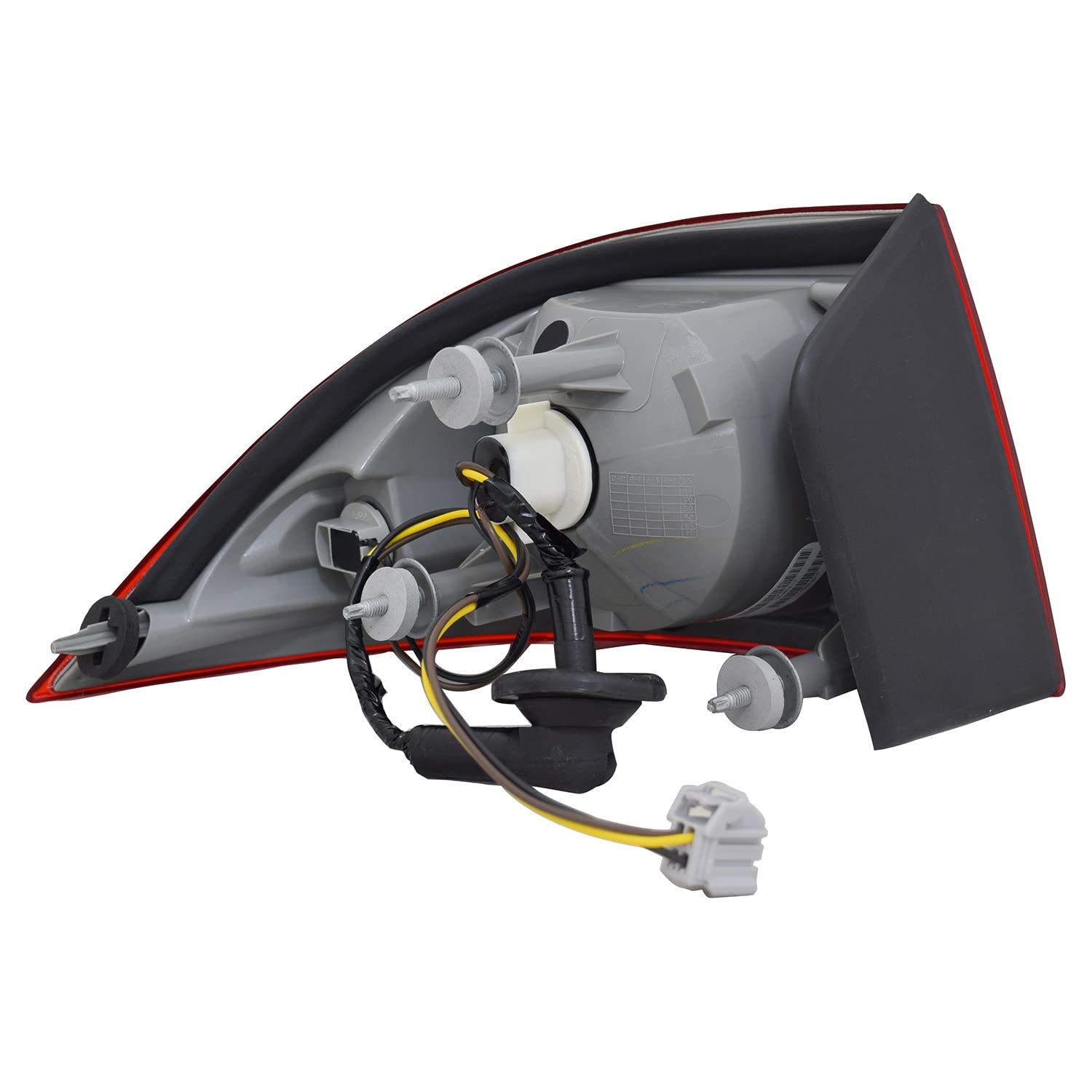 Right TYC Tail Light Assembly Compatible with 2006-2011 Buick Lucerne