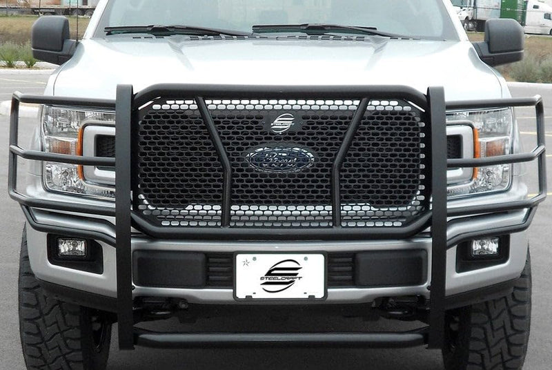 HD Grille Guards Steelcraft 50-0320 Black HD Grille Guards