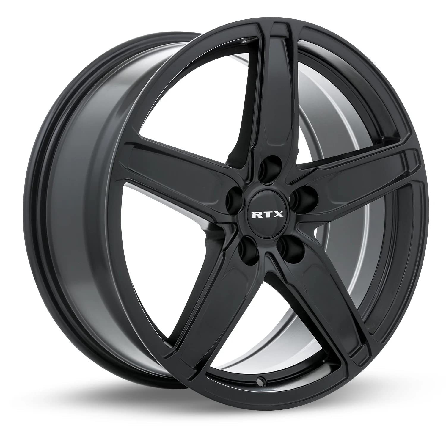 Custom RTX FROST Wheel - 17x7, 40 Offset, 5x100 Bolt Pattern, 56.1mm Hub - Satin Black Rim