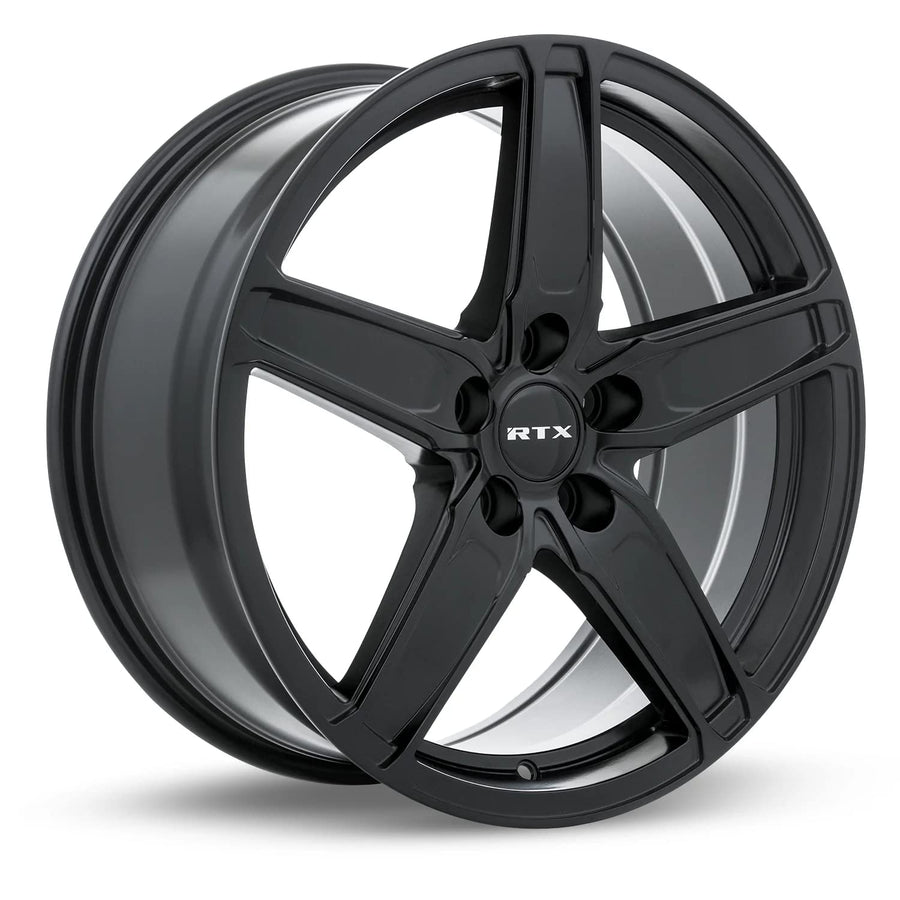 Custom RTX FROST Wheel - 17x7, 40 Offset, 5x100 Bolt Pattern, 56.1mm Hub - Satin Black Rim