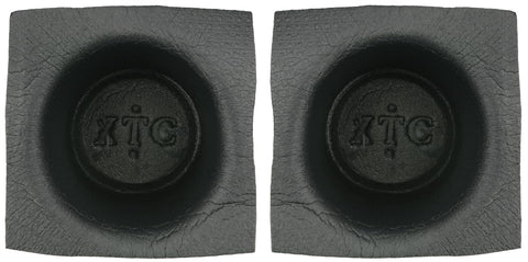 Install Bay 6 1/2 Inch Round Speaker Baffle Large Frame Pair- VXT60, Black