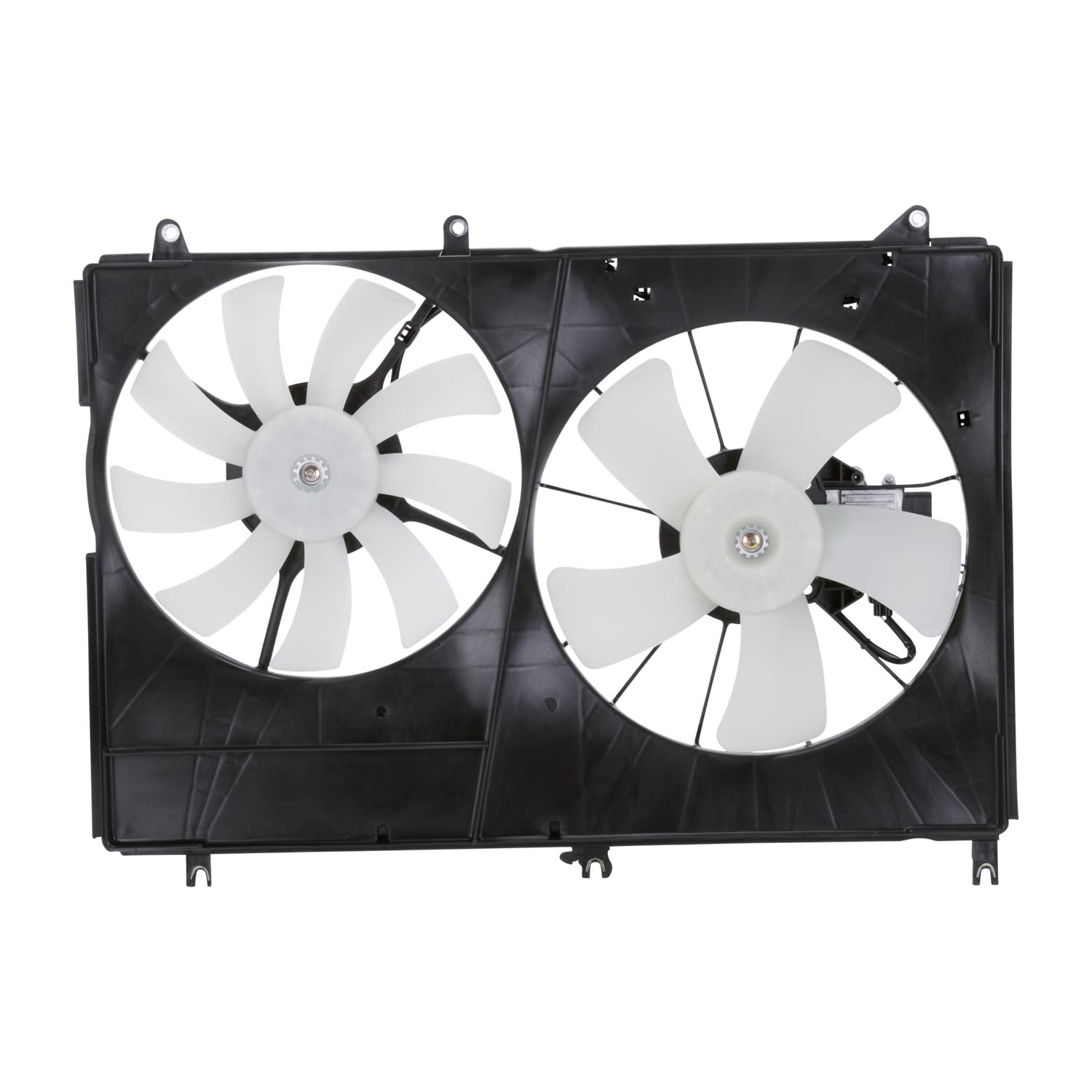 Cooling Fan Assembly TYC 621640 Compatible with 2004-2008 Mitsubishi Endeavor, Black