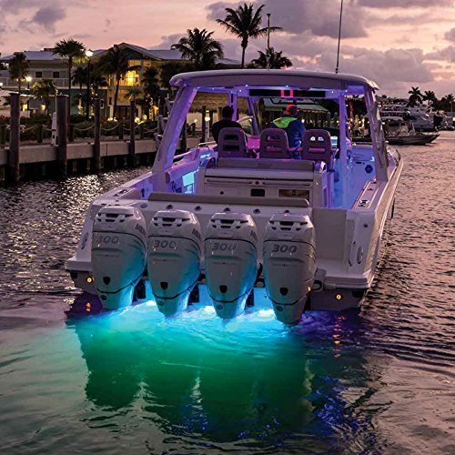 Lumitec 101510 Lighting, Underwater LED Light, SeaBlaze Quattro Light, Spectrum Full-Color RGBW