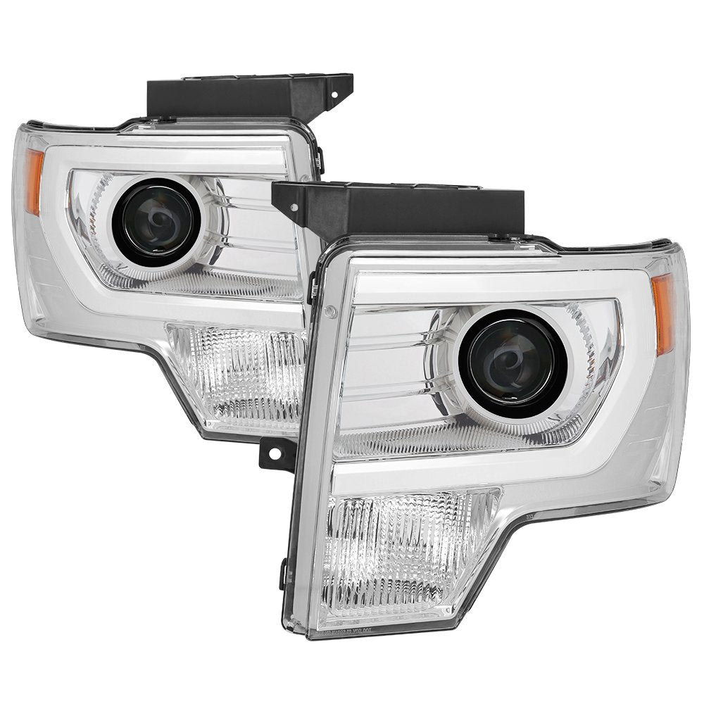 Projector Headlight Xtune PRO-JH-FF15009-LBDRL-C, 1 Pack