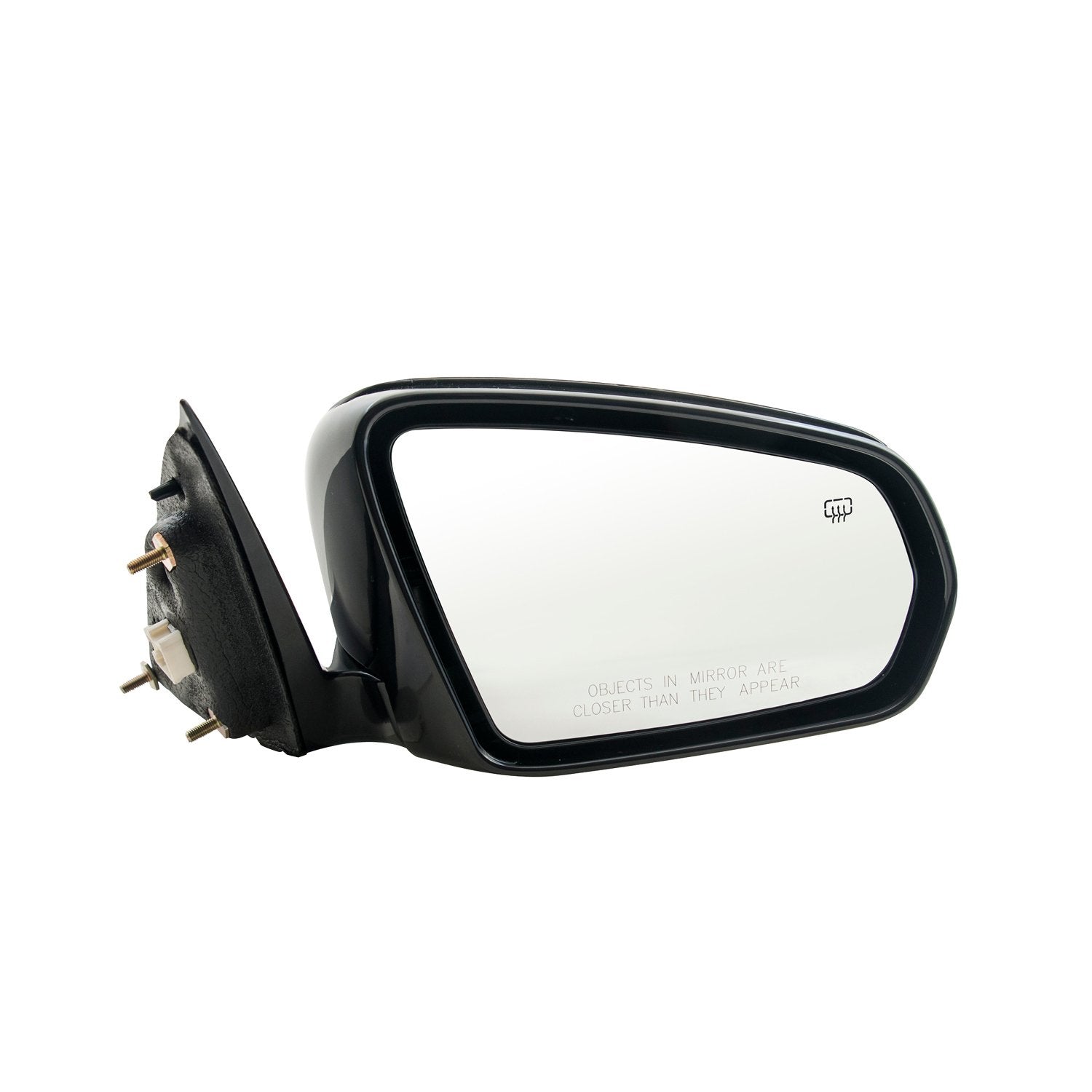 Fit System Side Mirror Passenger for Chrysler Sebring Sedan, Black w/PTM Cover, Foldaway, Heated Power