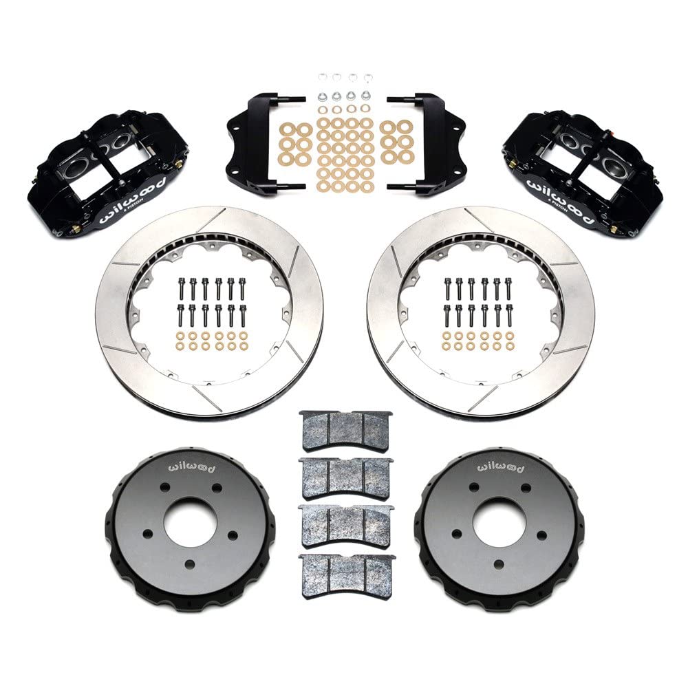 Front Hat Kit FNSL6R,13.06", Drilled, Red