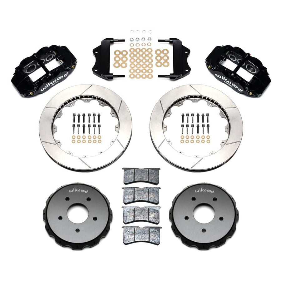 Front Hat Kit FNSL6R,13.06", Drilled, Red