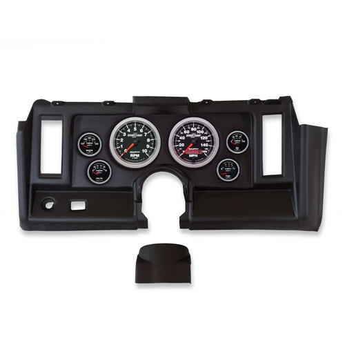 AutoMeter Dash Kit Direct Fit, Camaro 69, Tach/Mph/Fuel/Oilp/Wtmp/Volt, Sport-Comp Ii (2131-12)